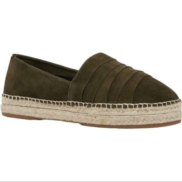 Aldo Olive Cowee Suede Espadrilles Size 8 - Picture 1 of 10